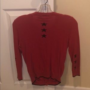 Topshop petite super cute pink sweater with stars!